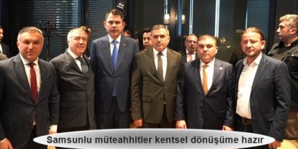Bakan Kurum’dan Kentsel Dönüşümde SİMDER’e Destek